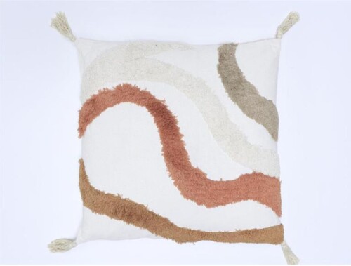 Cojín Polialgodon Marron 45x45 B